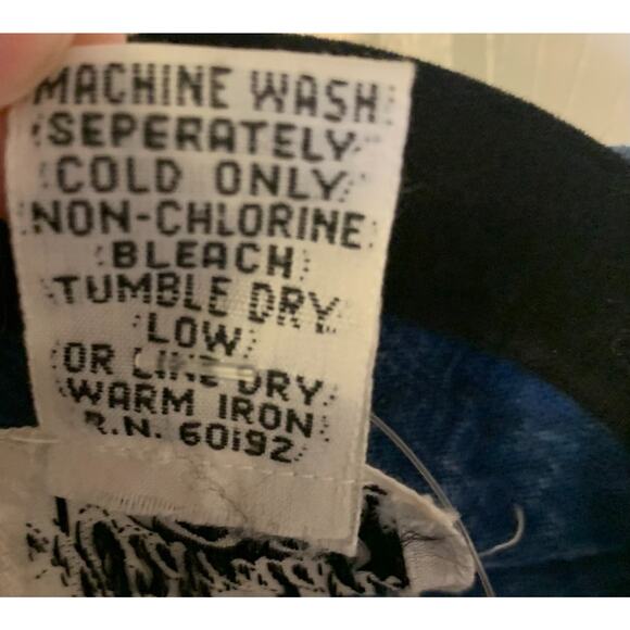 Vintage Midnight Run Women's Chambray Dress Plus Size 2X 22W NEW 100% Cotton - Picture 10 of 10